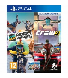 Riders Republic (Русские субтитры) + The Crew 2 (Русская версия) PS4