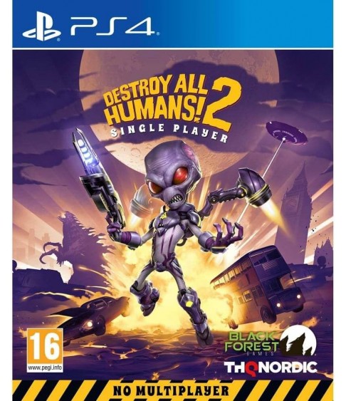 Destroy All Humans! 2 Reprobed Русские субтитры PS4