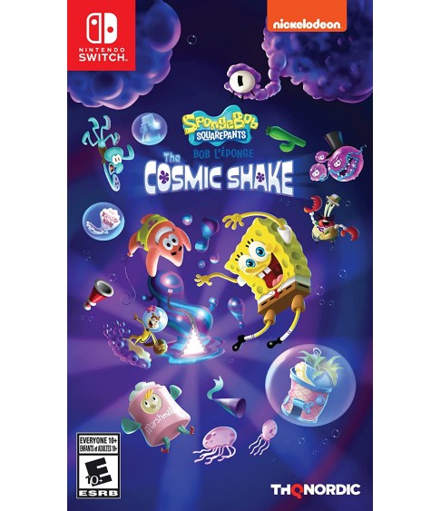SpongeBob SquarePants: The Cosmic Shake [Switch, русские субтитры]