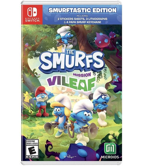 The Smurfs: Mission Vileaf Smurftastic Edition (Code in a Box)  Русская версия [Switch]