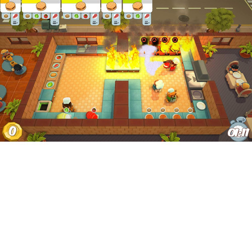 Overcooked Double Pack (Overcooked! + Overcooked! 2) PS4