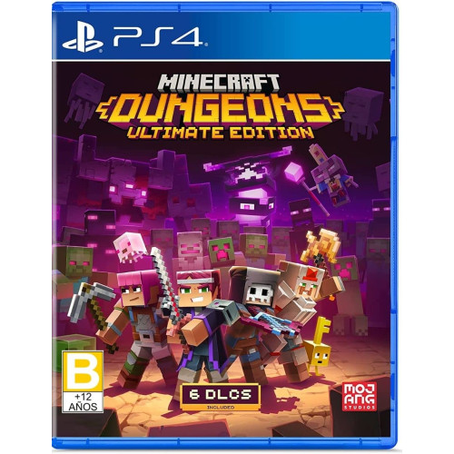 Minecraft Dungeons Ultimate Edition  PS4