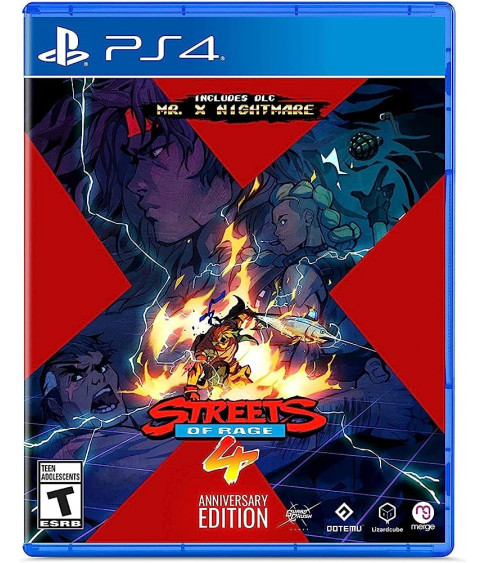 Streets of Rage 4 Anniversary Edition [PS4, Русские субтитры]