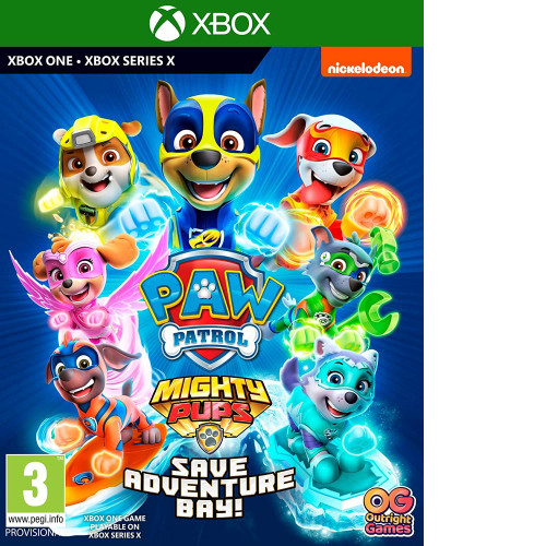PAW Patrol Mighty Pups Save Adventure Bay Xbox One - Xbox Series X