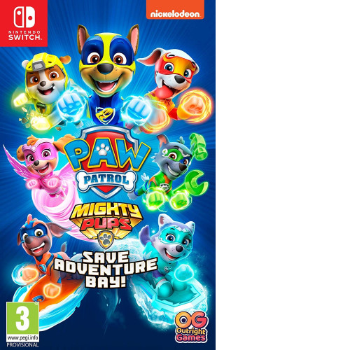 PAW Patrol Mighty Pups Save Adventure Bay Switch