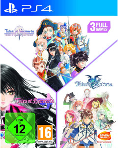 Tales of Vesperia + Tales of Berseria + Tales of Zestiria - [PS4]