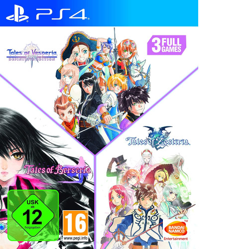Tales of Vesperia + Tales of Berseria + Tales of Zestiria - [PS4]