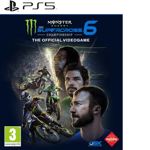 Monster Energy Supercross - The Official Videogame 6 PS5