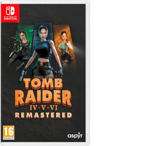 Tomb Raider IV-VI Remastered Starring Lara Croft [Switch] Eeltellimus