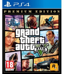 Grand Theft Auto GTA V 5 Premium Edition PS4
