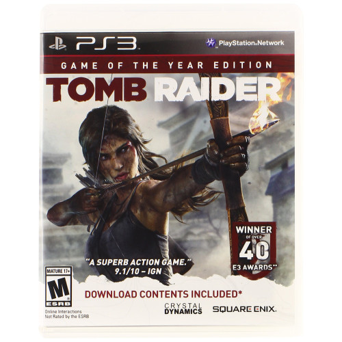 Tomb Raider - Game of the Year Edition  [PS3]