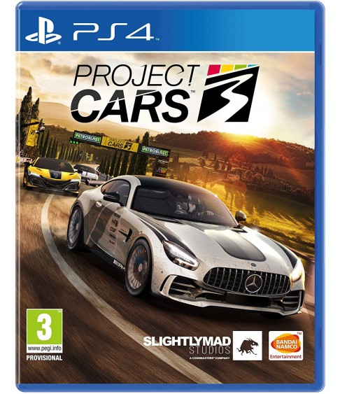 Project Cars 3 Использованная (Русские субтитры PS4)
