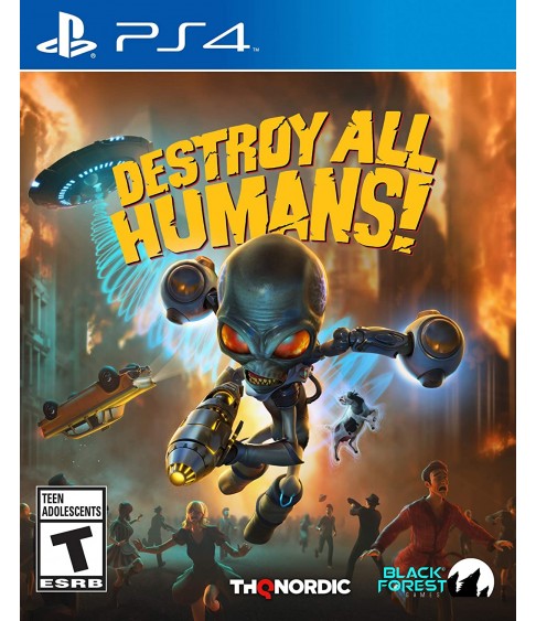 Destroy All Humans Русские субтитры PS4