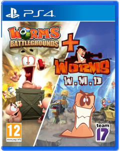 Worms Battlegrounds & Worms WMD - Double Pack PS4