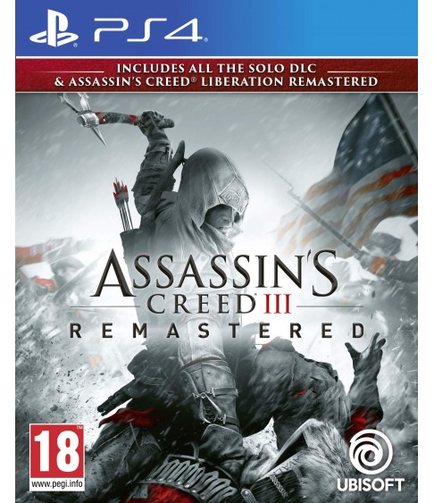 Assassin's Creed III Remastered [PS4, русская версия] Использованная