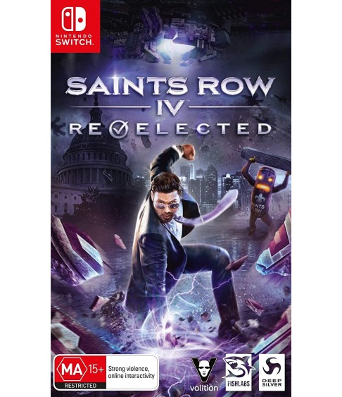 Saints Row IV Re-elected [Switch, русские субтитры]