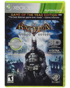 Batman: Arkham Asylum (Game of the Year Edition) X360