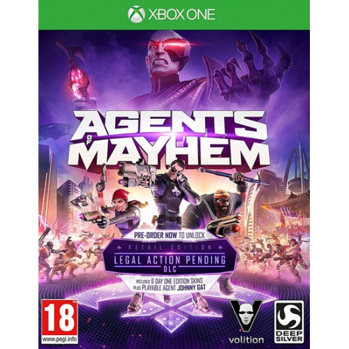 Agent of Mayhem - Steelbook Edition  Xbox One