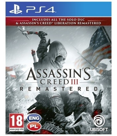 Assassin's Creed III + Liberation Remastered PS4