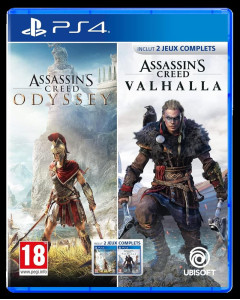 Assassin's Creed Odyssey + Valhalla Double Pack PS4