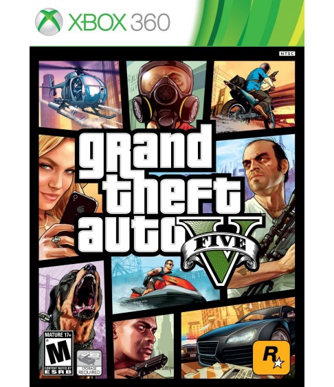 Grand Theft Auto V Использованная [Xbox 360, русские субтитры]