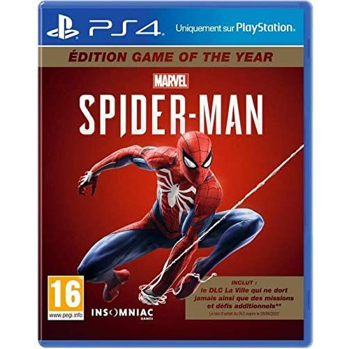Marvels Spider-Man: Game of the Year Edition PS4