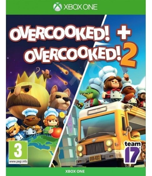 Overcooked Double Pack (Overcooked! + Overcooked! 2) XBOX ONE