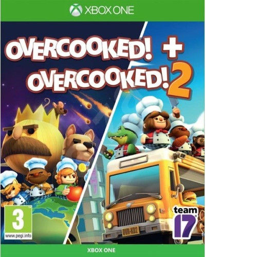 Overcooked Double Pack (Overcooked! + Overcooked! 2) XBOX ONE