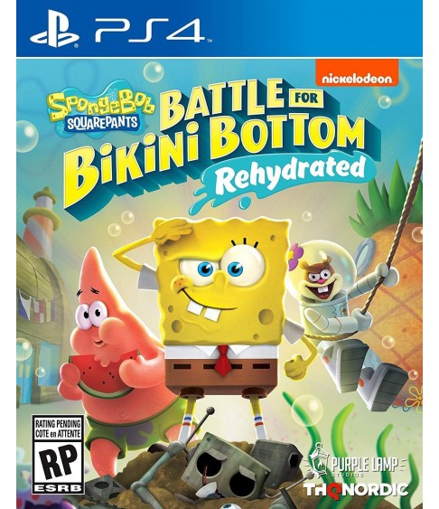Spongebob SquarePants: Battle for Bikini Bottom - Rehydrated [PS4, Русские субтитры]