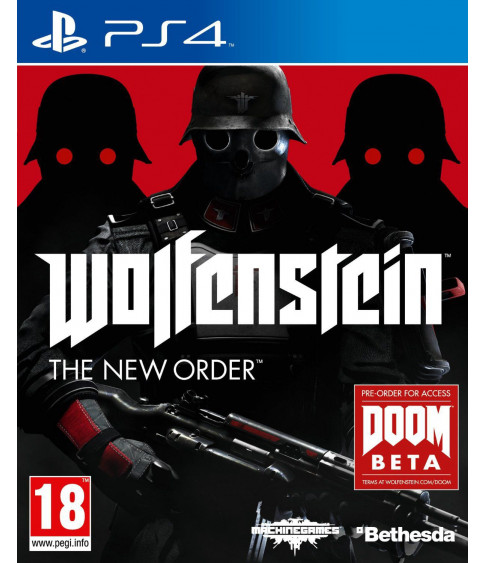 Wolfenstein The New Order PS4 Русские субтитры [Использованная]