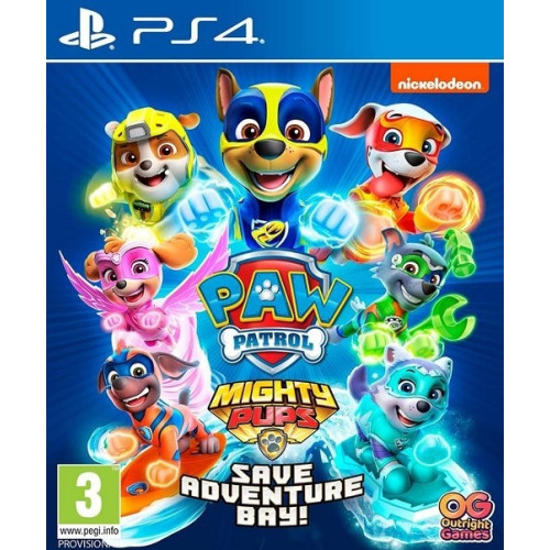 PAW Patrol Mighty Pups Save Adventure Bay [PS4] kasutatud