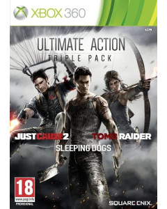 Ultimate Action Triple Pack: Just Cause 2, Tomb Raider and Sleeping Dogs [Xbox 360]