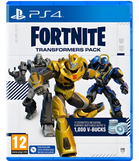 Fortnite: Transformers Pack (код загрузки) (PS4, русская версия)